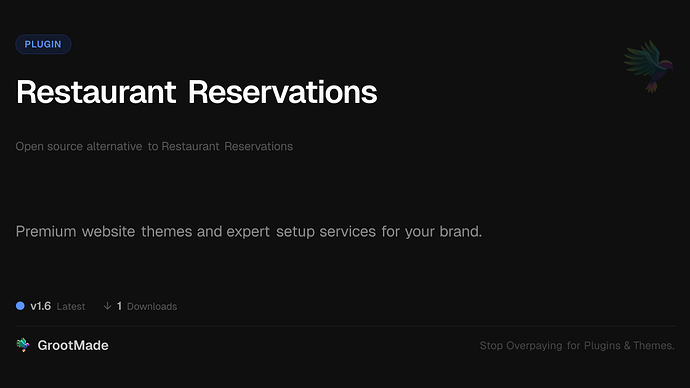 Restaurant Reservations