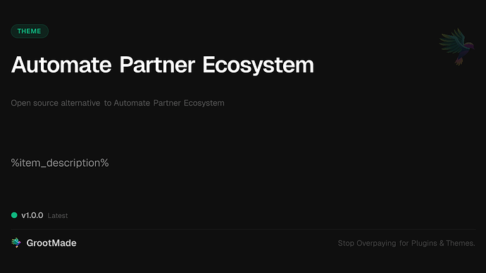 Automate Partner Ecosystem