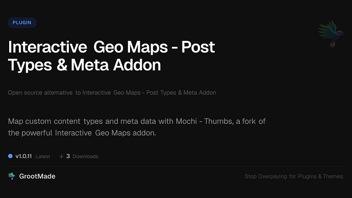 Interactive Geo Maps - Post Types & Meta Addon