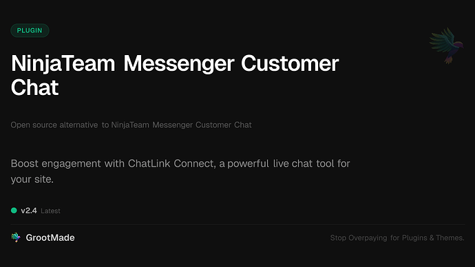 NinjaTeam Messenger Customer Chat