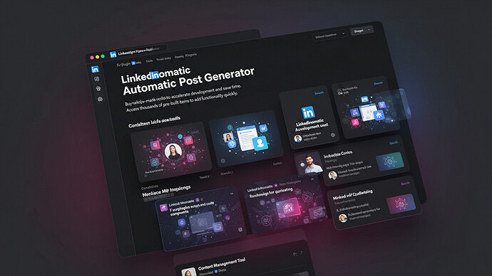 Linkedinomatic Automatic Post Generator