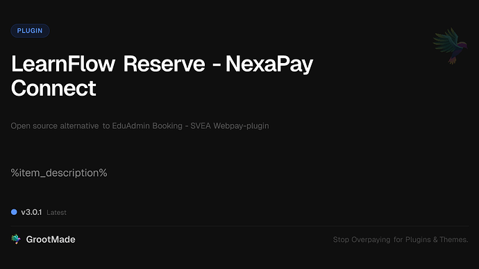 LearnFlow Reserve - NexaPay Connect