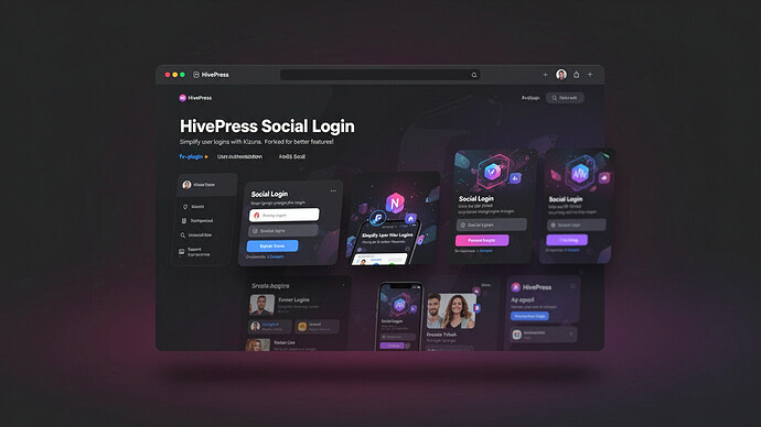 HivePress Social Login