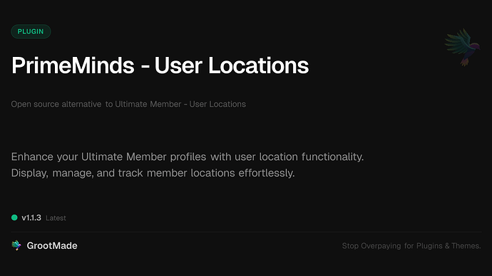 PrimeMinds - User Locations