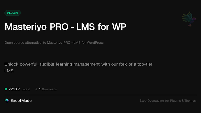Masteriyo PRO - LMS for WP