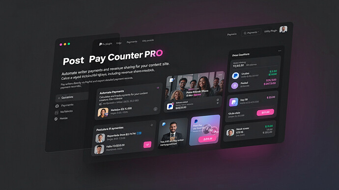 Post Pay Counter PRO