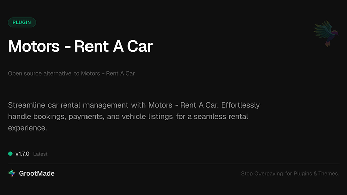 Motors - Rent A Car