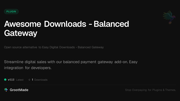 Awesome Downloads - Balanced Gateway