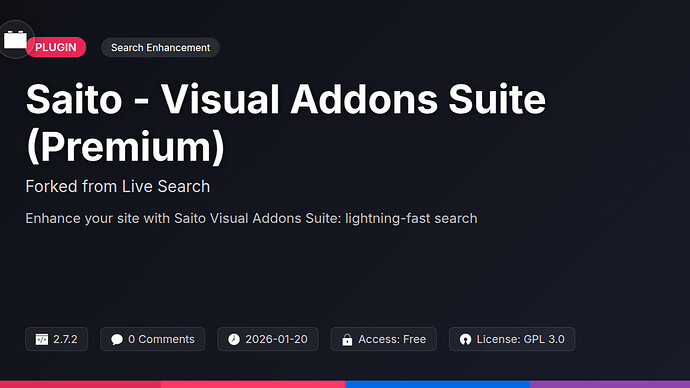 Live Search & Custom Fields