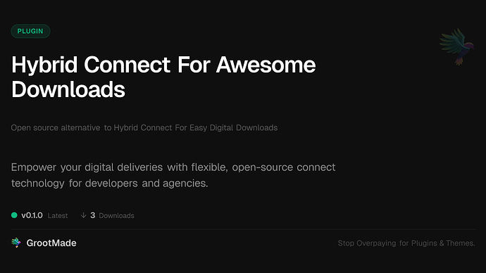 Hybrid Connect For Awesome Downloads