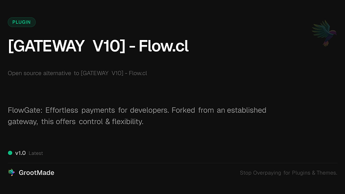 [GATEWAY V10] - Flow.cl