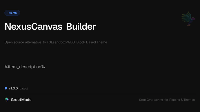 NexusCanvas Builder