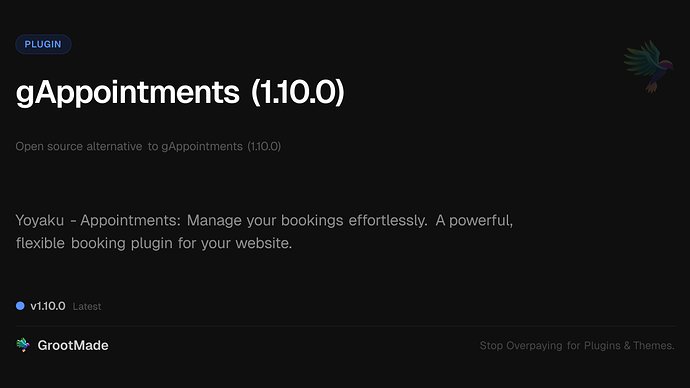 gAppointments (1.10.0)