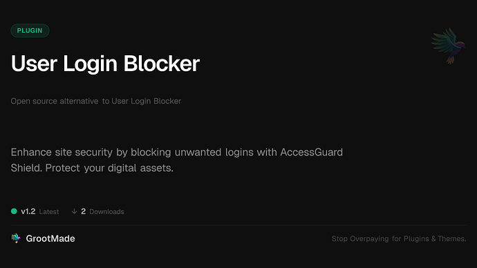 User Login Blocker