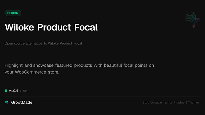Wiloke Product Focal