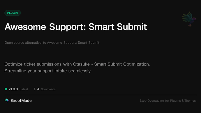 Awesome Support: Smart Submit