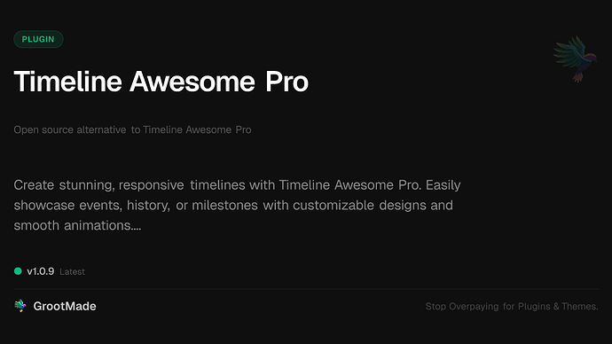 Timeline Awesome Pro