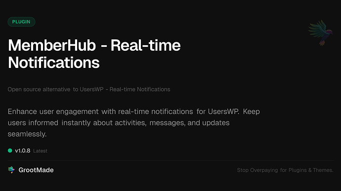 MemberHub - Real-time Notifications