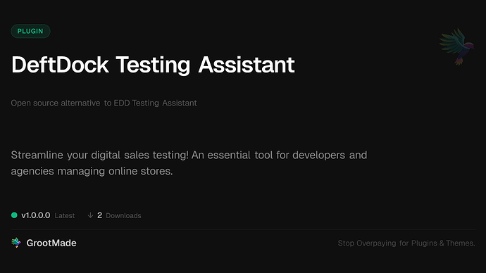 DeftDock Testing Assistant