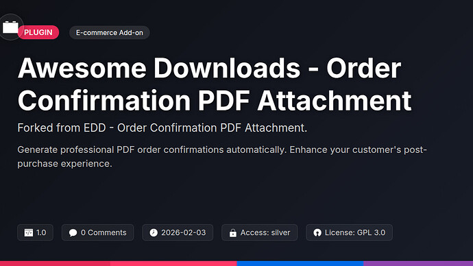 DeftDock - Order Confirmation PDF Attachment.