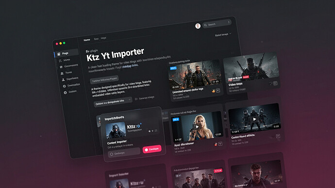 Ktz Yt Importer