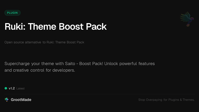 Ruki: Theme Boost Pack