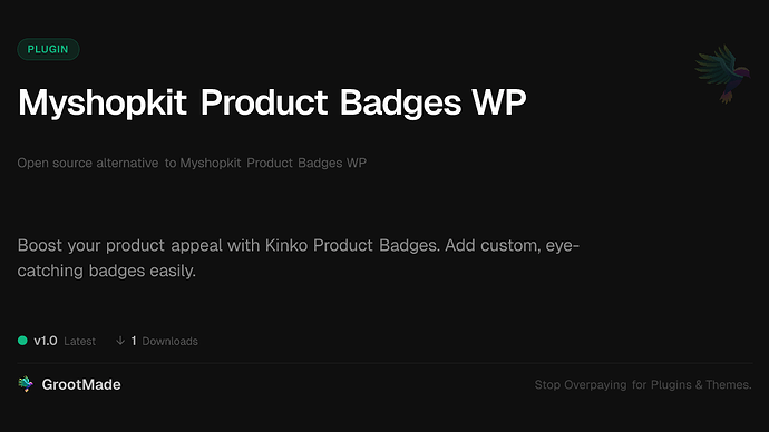 Myshopkit Product Badges WP