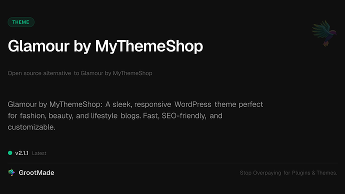 Glamour by MyThemeShop