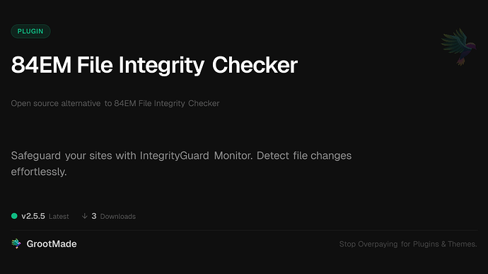 84EM File Integrity Checker