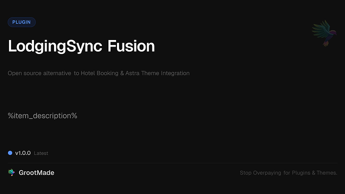 LodgingSync Fusion