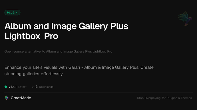 Album and Image Gallery Plus Lightbox Pro