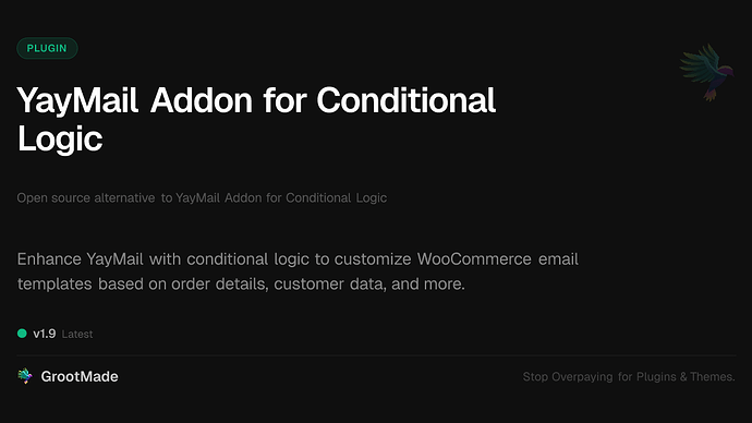 YayMail Addon for Conditional Logic