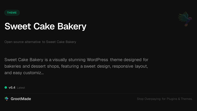 Sweet Cake Bakery
