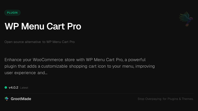 WP Menu Cart Pro