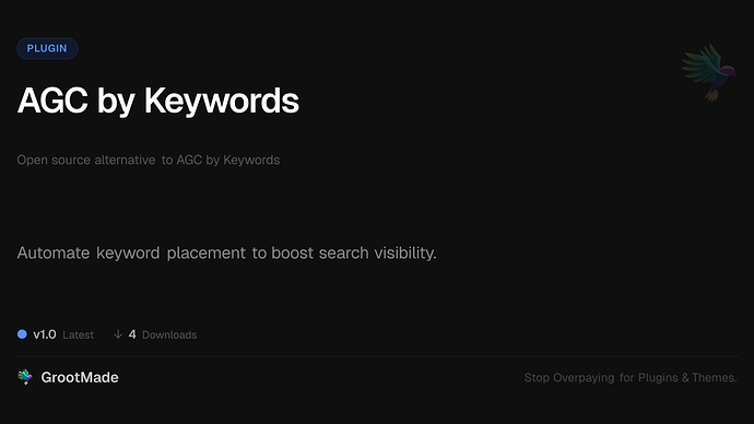 AGC by Keywords