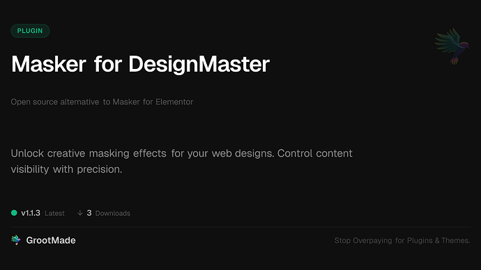 Masker for DesignMaster