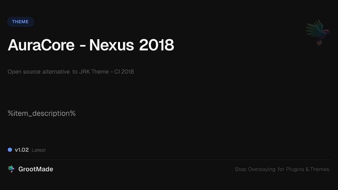 AuraCore - Nexus 2018