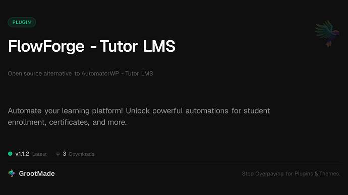 FlowForge - Tutor LMS