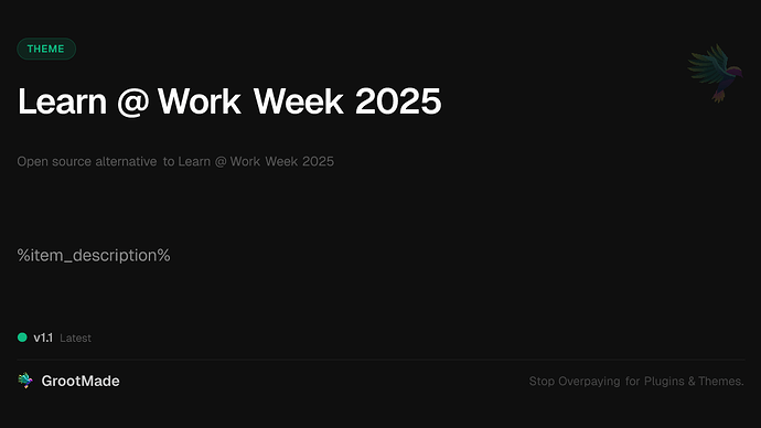 Learn @ Work Week 2025
