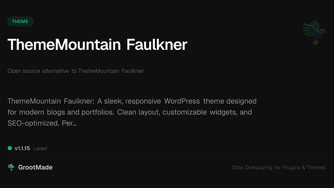 ThemeMountain Faulkner