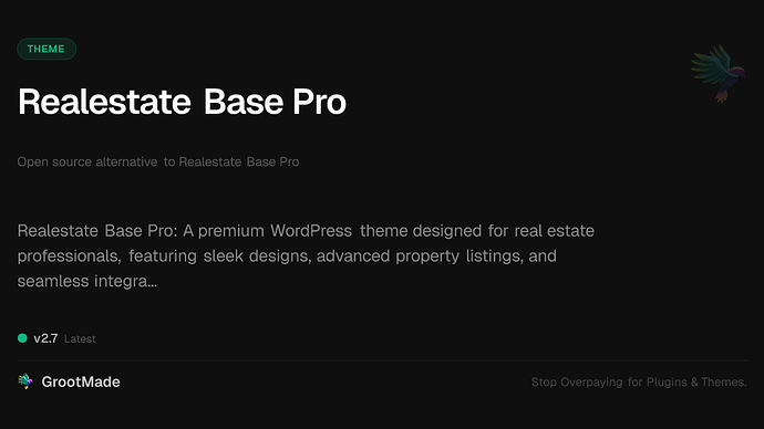 Realestate Base Pro