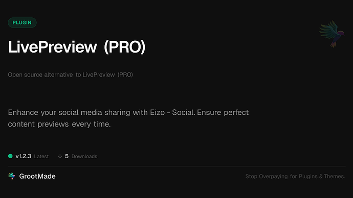 LivePreview (PRO)