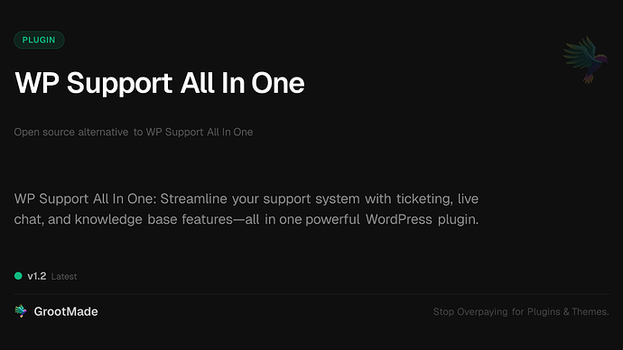 WP Support All In One
