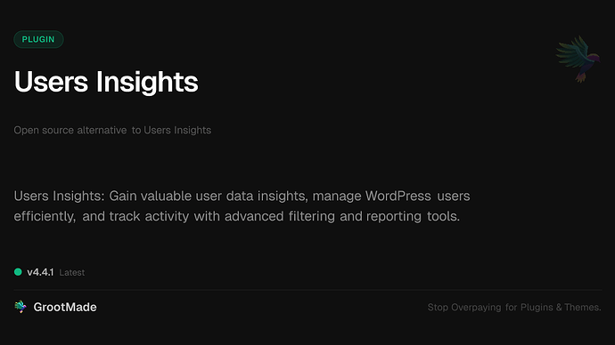 Users Insights