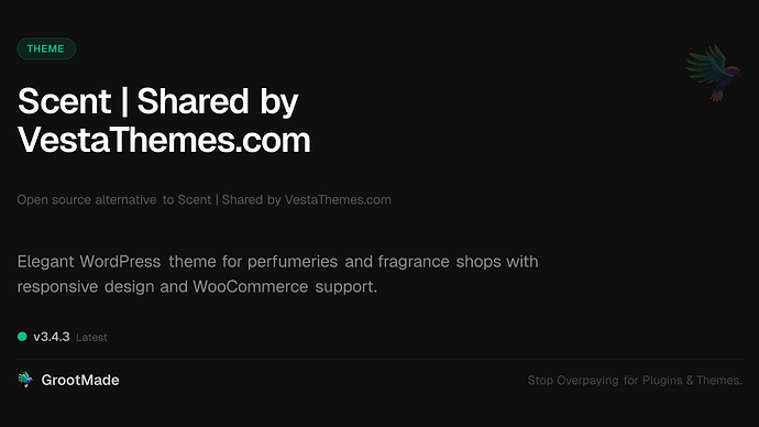 Scent | Shared by VestaThemes.com