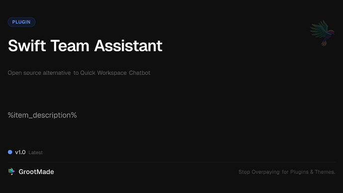 Swift Team Assistant