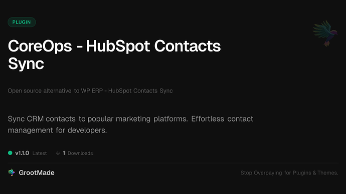CoreOps - HubSpot Contacts Sync