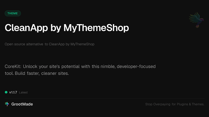 CleanApp by MyThemeShop