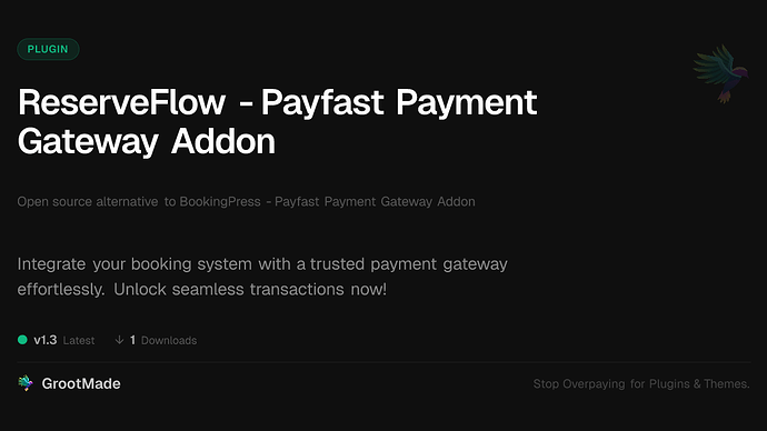 ReserveFlow - Payfast Payment Gateway Addon