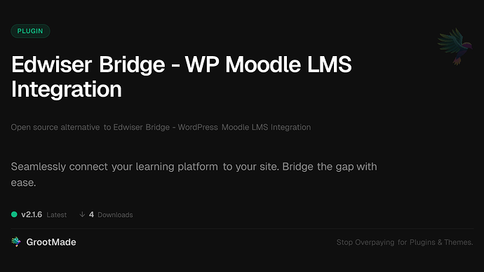 Edwiser Bridge - WP Moodle LMS Integration